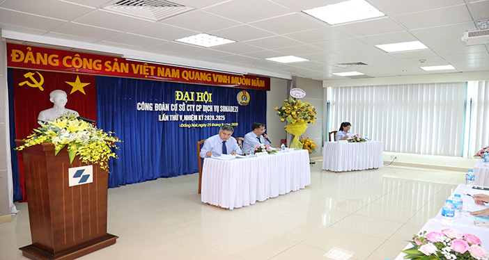 Đại hội Công đoàn Cơ sở Công ty Cổ phần Dịch vụ Sonadezi nhiệm kỳ 2020–2025