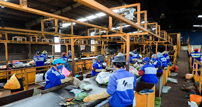 Tái chế chất thải, SDV giúp Đồng Nai giảm diện tích chôn lấp khoảng 4 ha/năm