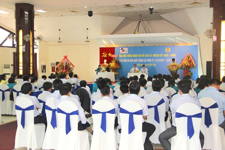 Đại hội Công đoàn cơ sở và kỷ niệm 8 năm ngày thành lập Công ty hình 1
