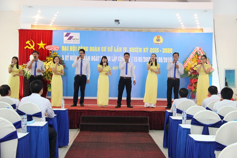 Đại hội Công đoàn cơ sở và kỷ niệm 8 năm ngày thành lập Công ty hình 1