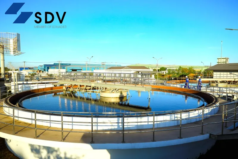 SDV đang vận hành nhà máy xử lý nước thải tập trung tại nhiều KCN
